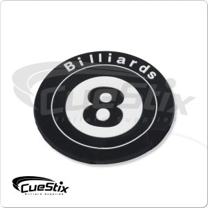 Rubber 8-Ball NICR01 Coaster