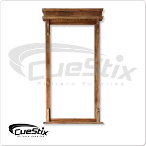 WRR10 10 Cue Deluxe Rustic Wall Rack