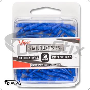 2BA Tufflex 16-1500 Super Short Dart Tips - Pack of 50