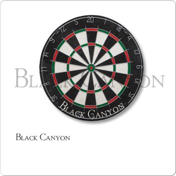 Black Canyon 30-0255 Bristle Dart Board With Round Wire