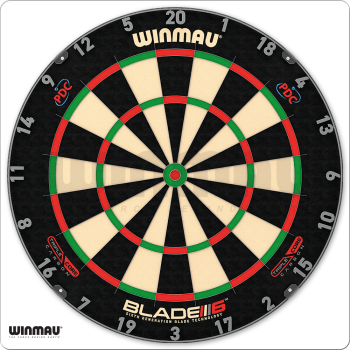 Winmau 30-WIN600TC Blade 6 Triple Core Carbon Steel Tip Dart Board