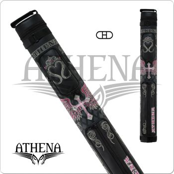 Athena ATHC06 2x2 Hard Embroidered Cue Case