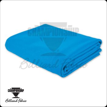 Championship Valley Teflon Ultra CLVTU7 Pool Table Cloth - 7 ft Tourn Blue