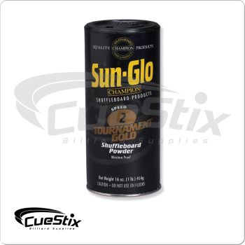 Sun-Glo SHBHG2 Shuffleboard Powder - 16oz, Speed 2