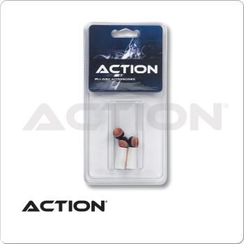 Action QTSCFT Screw On Cue Tips & Ferrules - Blister Pack of 5